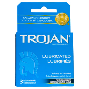 Trojan Lubricated 3 Latex Condoms