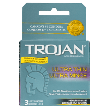 Trojan Ultra Thin 3 Latex Condoms