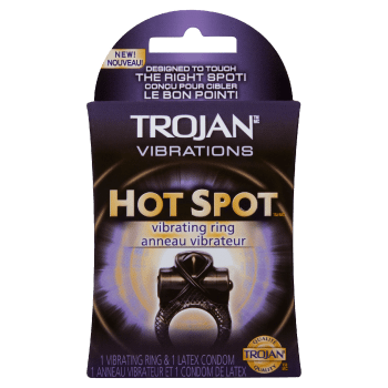 Trojan Vibrations Hot Spot Vibrating Ring