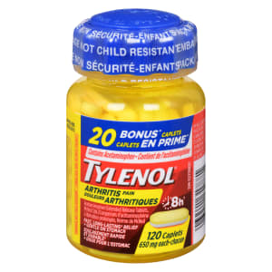 TYLENOL Arthritis Pain 650 mg Each 120 Caplets