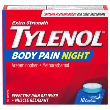 Tylenol Body Pain Night 18 Caplets.webp