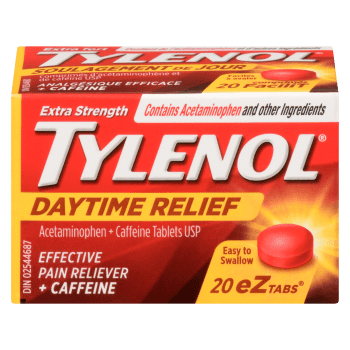 TYLENOL Daytime Relief Extra Strength 20 Ez Tabs