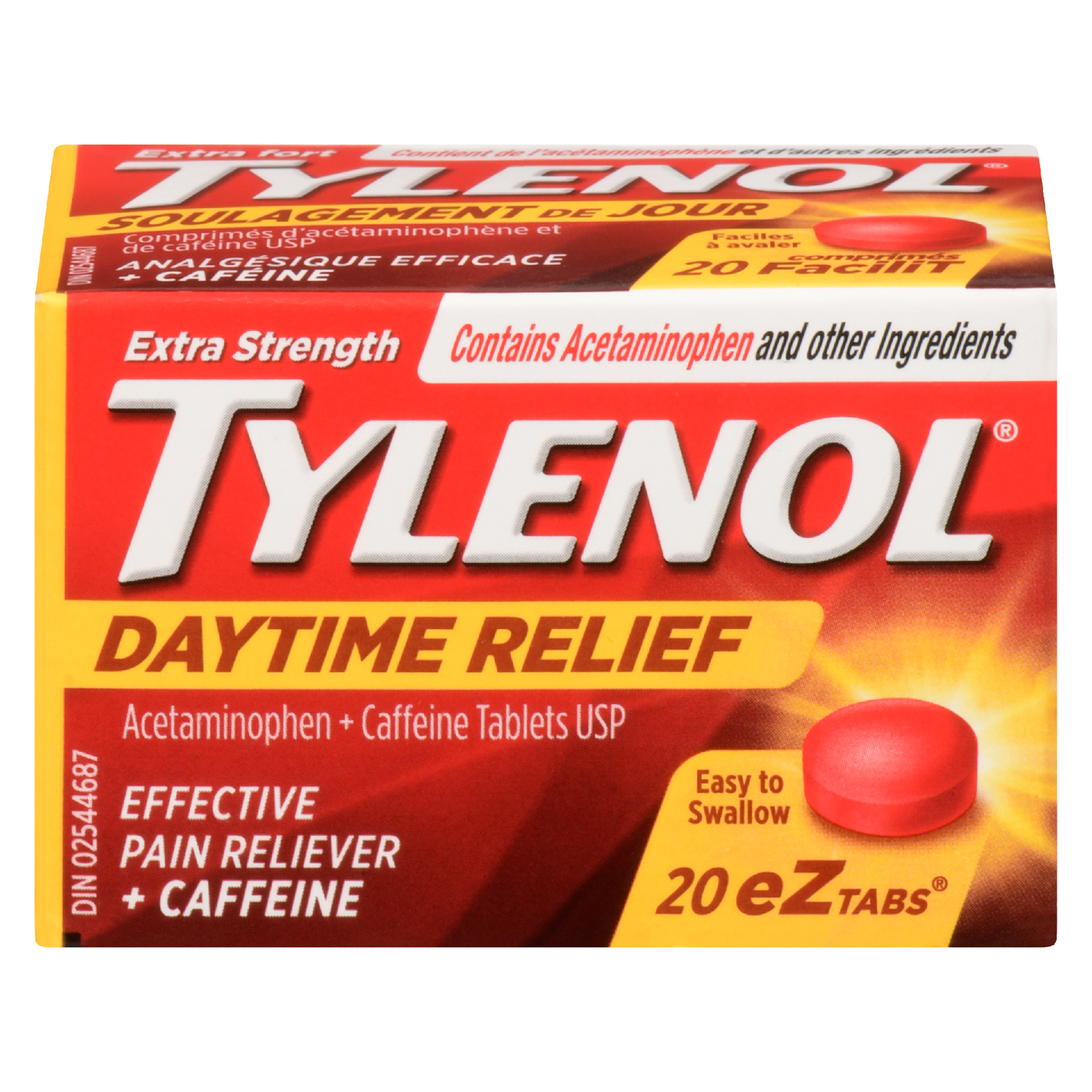 TYLENOL Daytime Relief Extra Strength 20 Ez Tabs