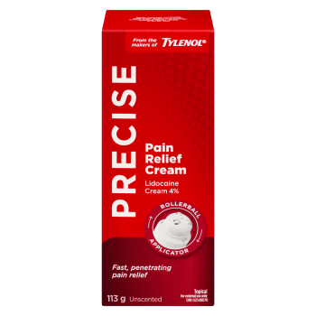 TYLENOL Precise Pain Relief Cream Unscented 113 g