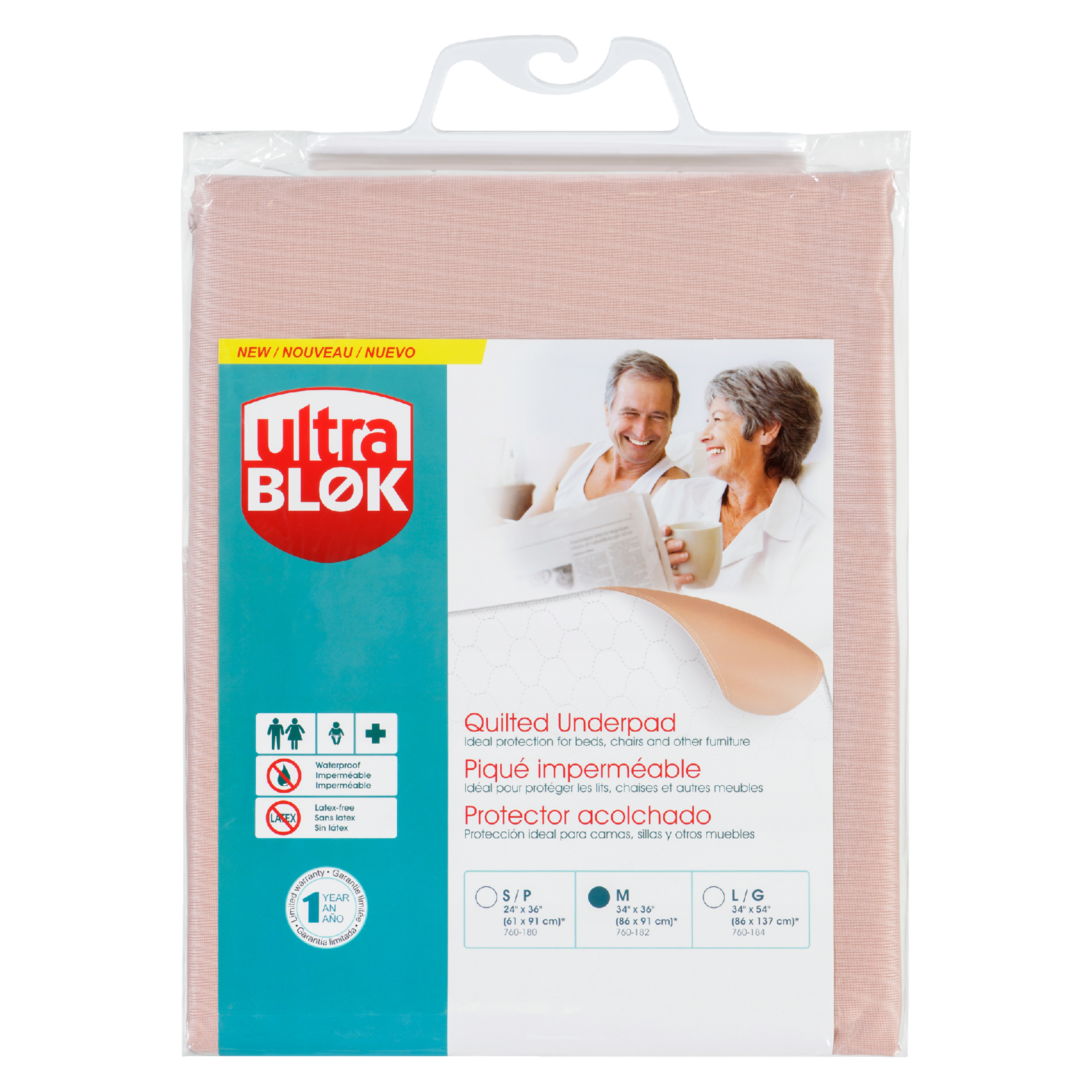 Ultra Blok Quilted Underpad M 1 Per Bag