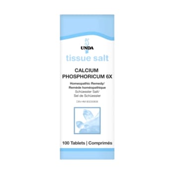 UNDA Tissue Salt Calcium Phosphoricum 6X (100 Tablets)