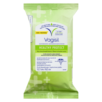 Vagisil Daily Freshening Wipes All Over Wipes 20 Soft, Disposable Wipes