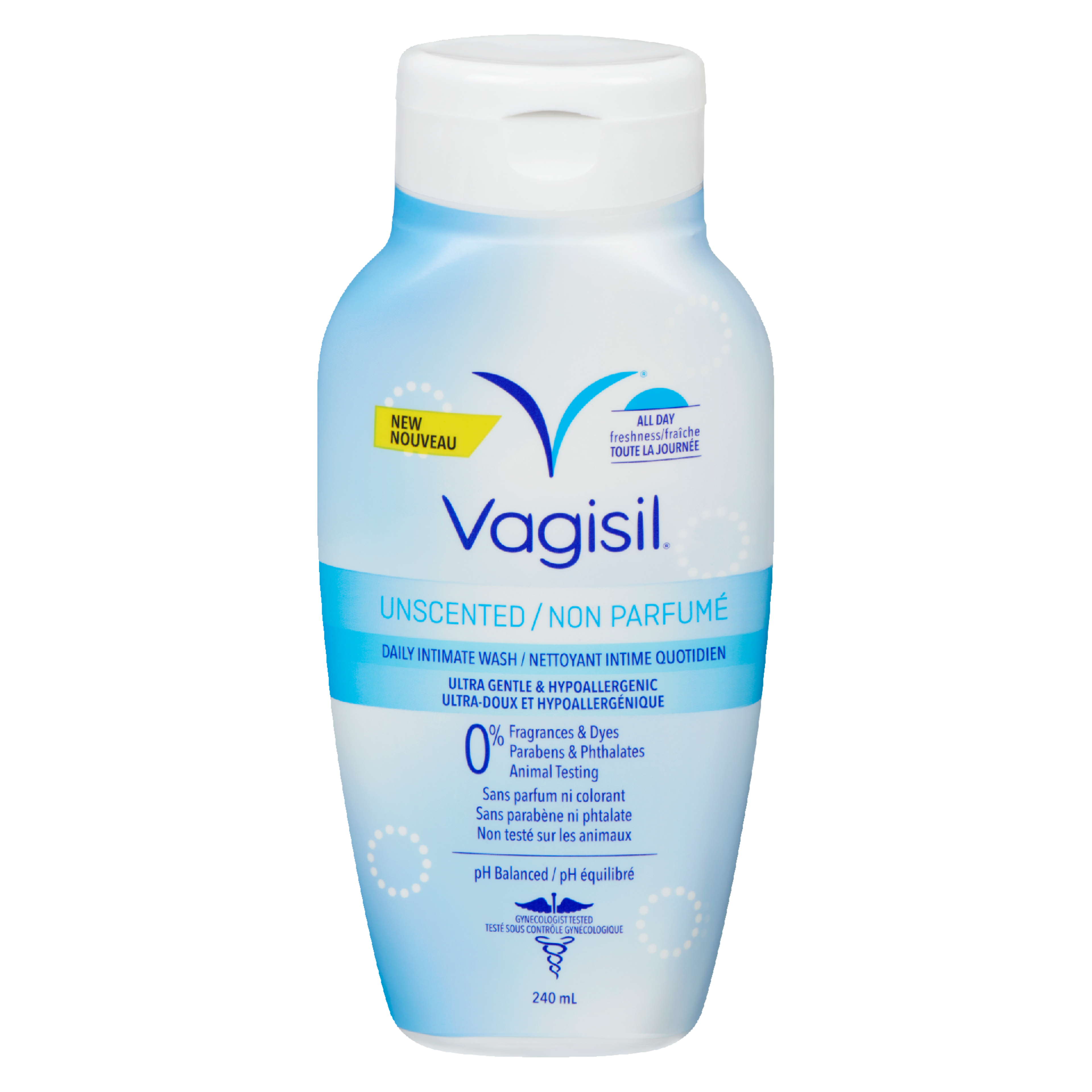 Vagisil Daily Intimate Wash Unscented 240 ml