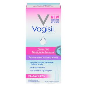 Vagisil Prohydrate Moisturising Lubricant Long-Lasting 8 Pre-Filled Internal Disposable Applicators 5.9 g