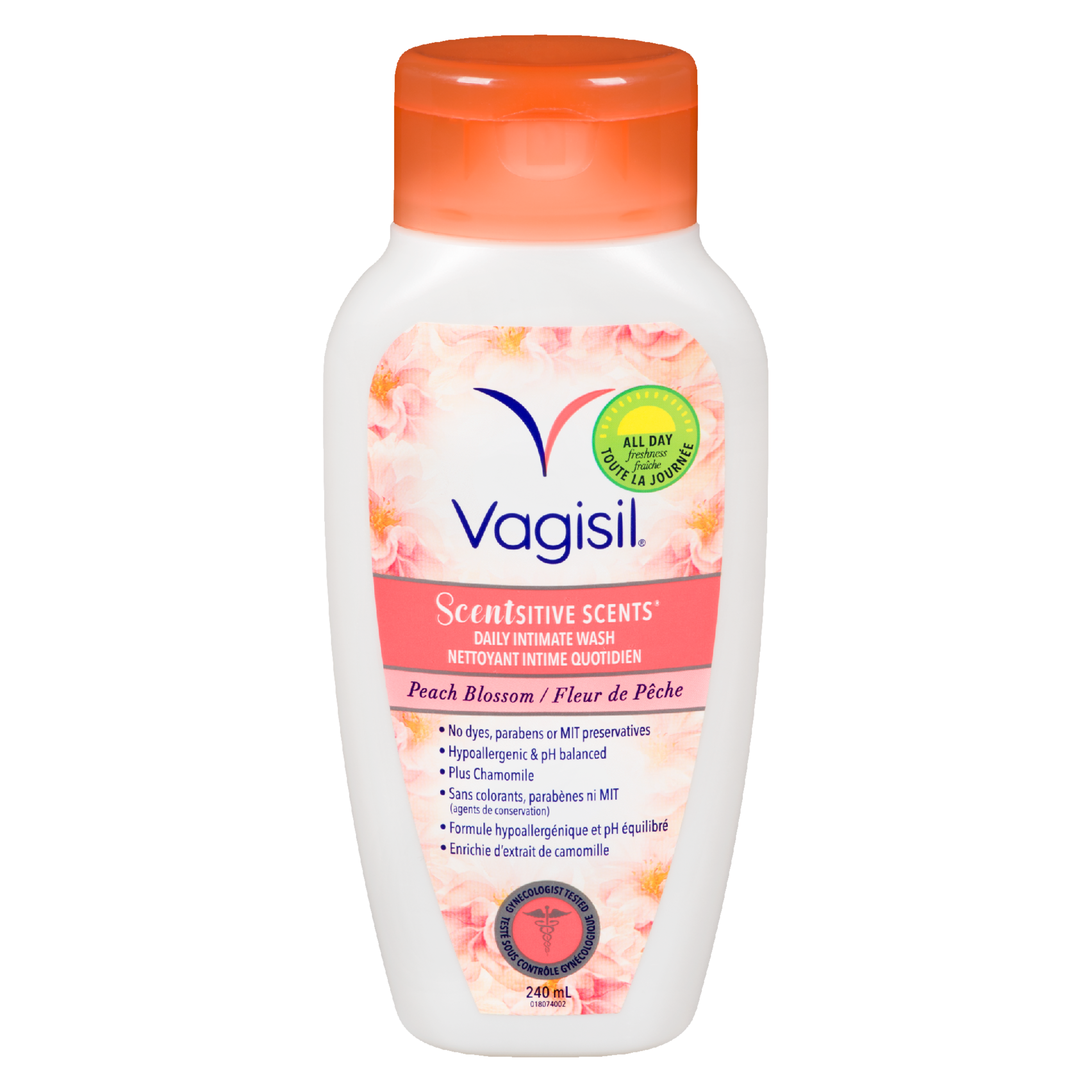 Vagisil Scentsitive Scents Daily Intimate Wash Peach Blossom 240 ml