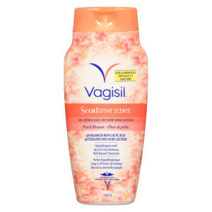 Vagisil Scentsitive Scents Daily Intimate Wash Peach Blossom 360 ml