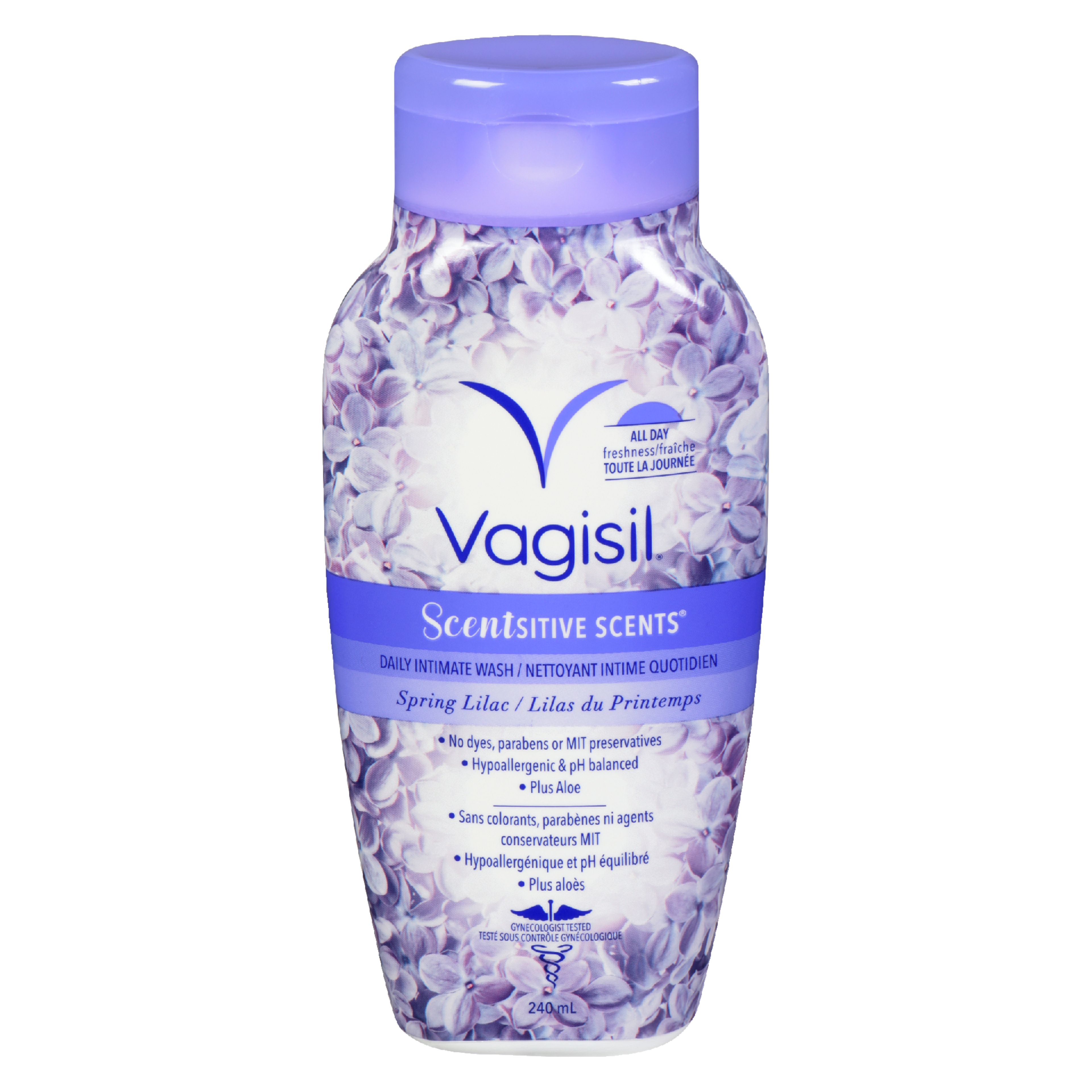 Vagisil Scentsitive Scents Daily Intimate Wash Spring Lilac 240 ml