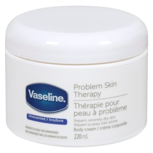 Vaseline Body Cream Problem Skin Therapy Unscented 220 ml