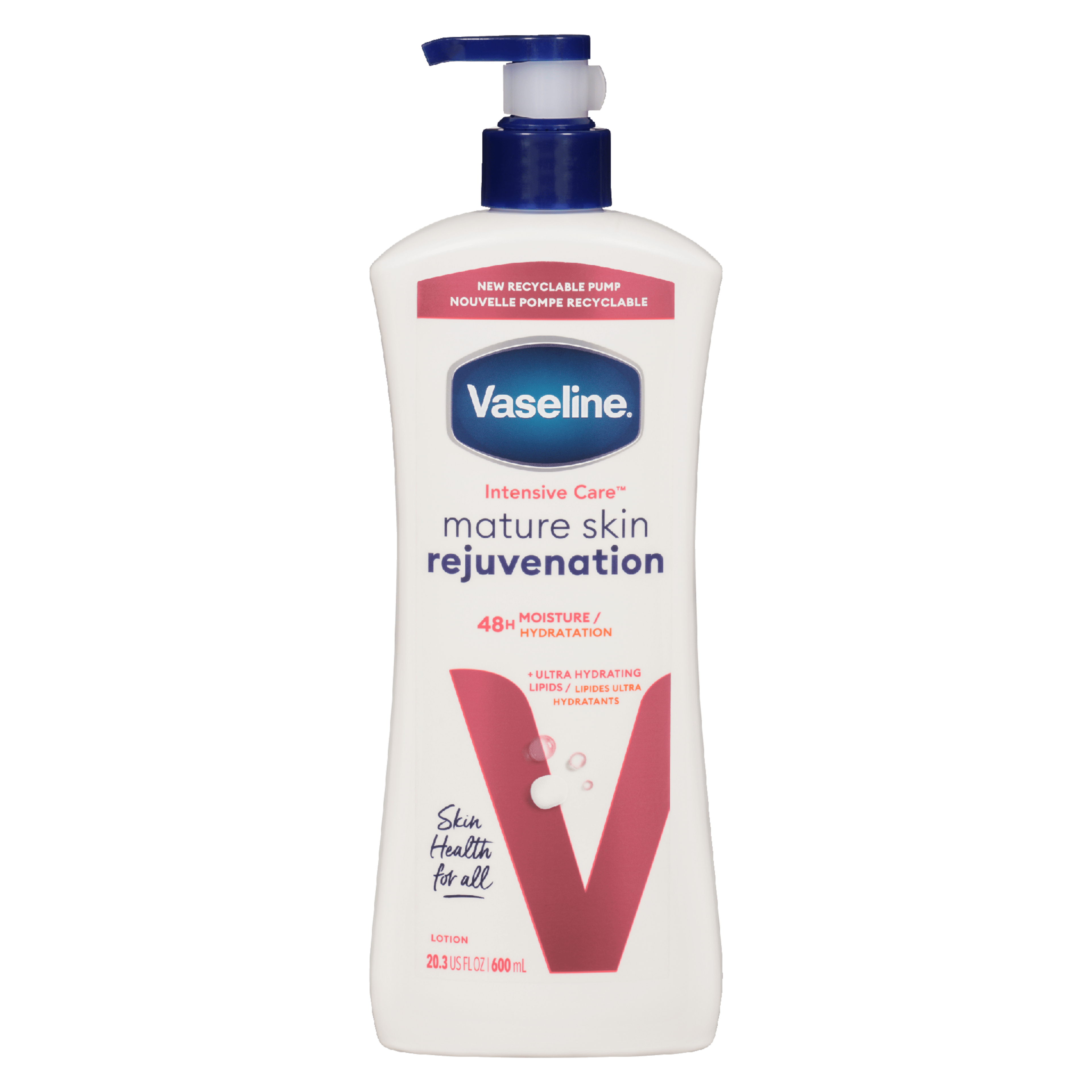 Vaseline Intensive Care Lotion Mature Skin Rejuvenation 600 ml