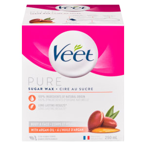 Veet Pure Sugar Wax Body & Face with Argan Oil 250 ml