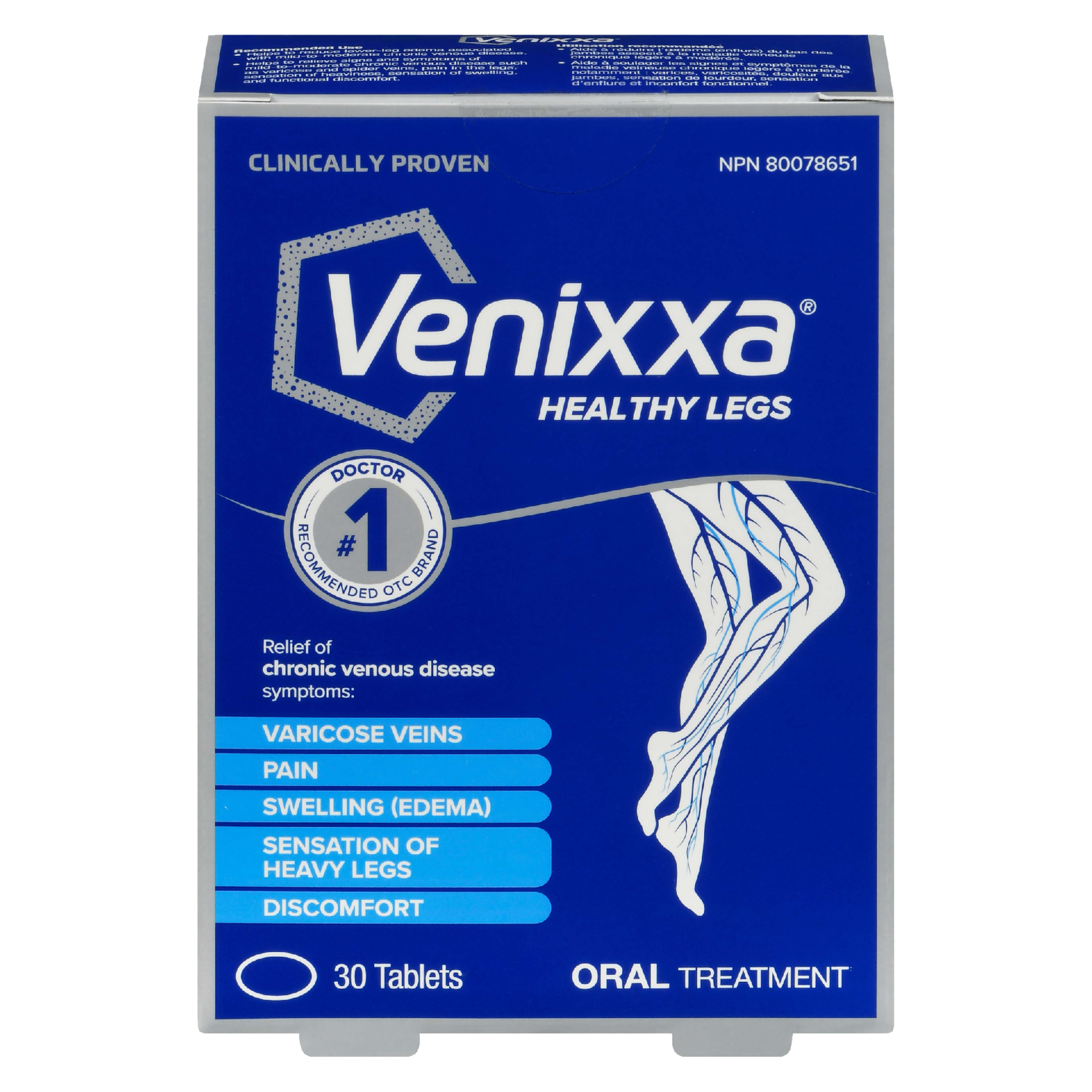 Venixxa Oral Treatment Healthy Legs 30 Tablets