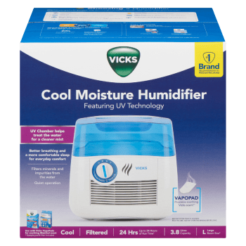 Vicks Cool Moisture Humidifier 3.8 L