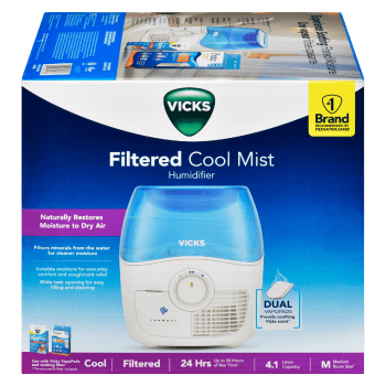 Vicks Filtered Cool Mist Humidifier M
