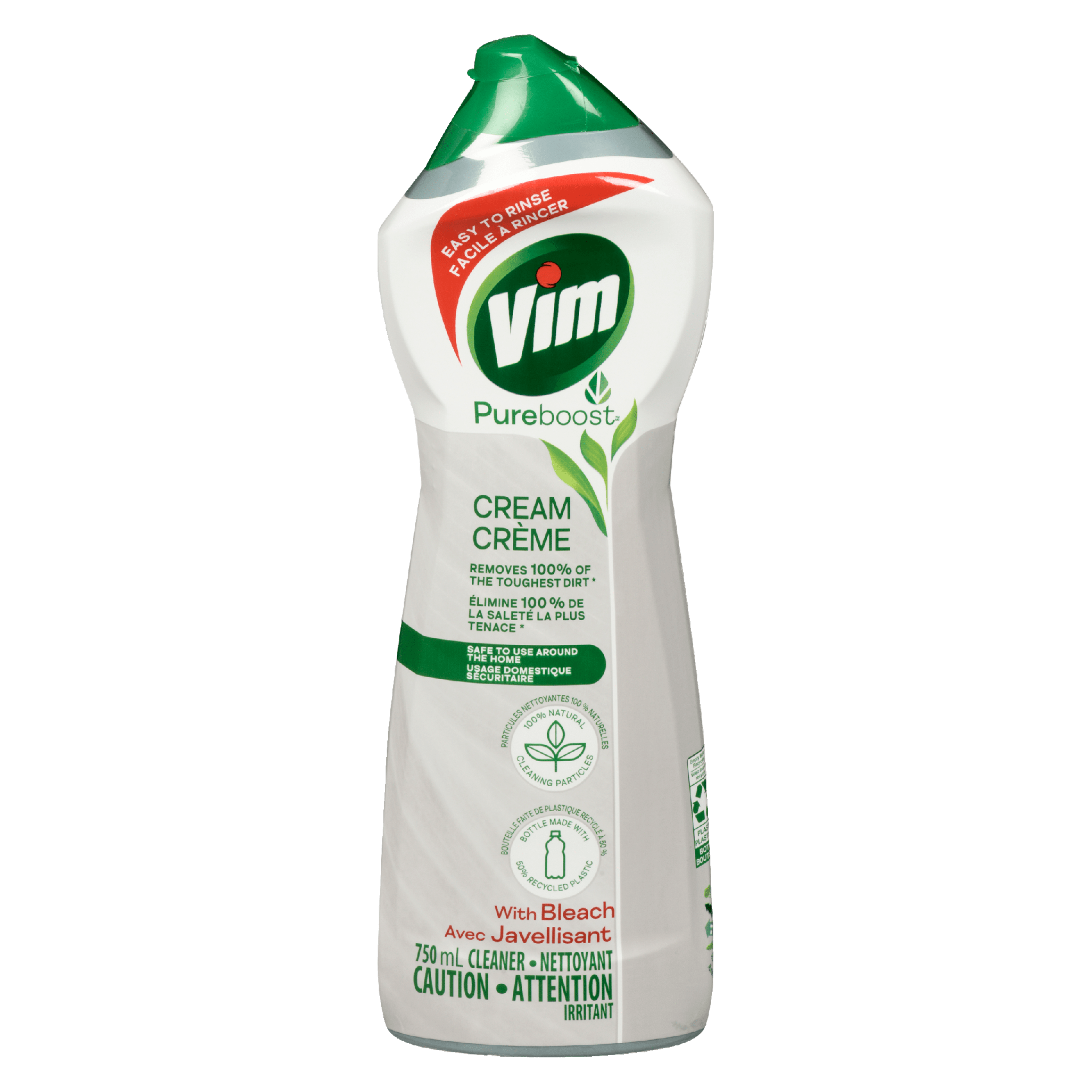 Vim Cream Cleaner with Bleach 750 ml