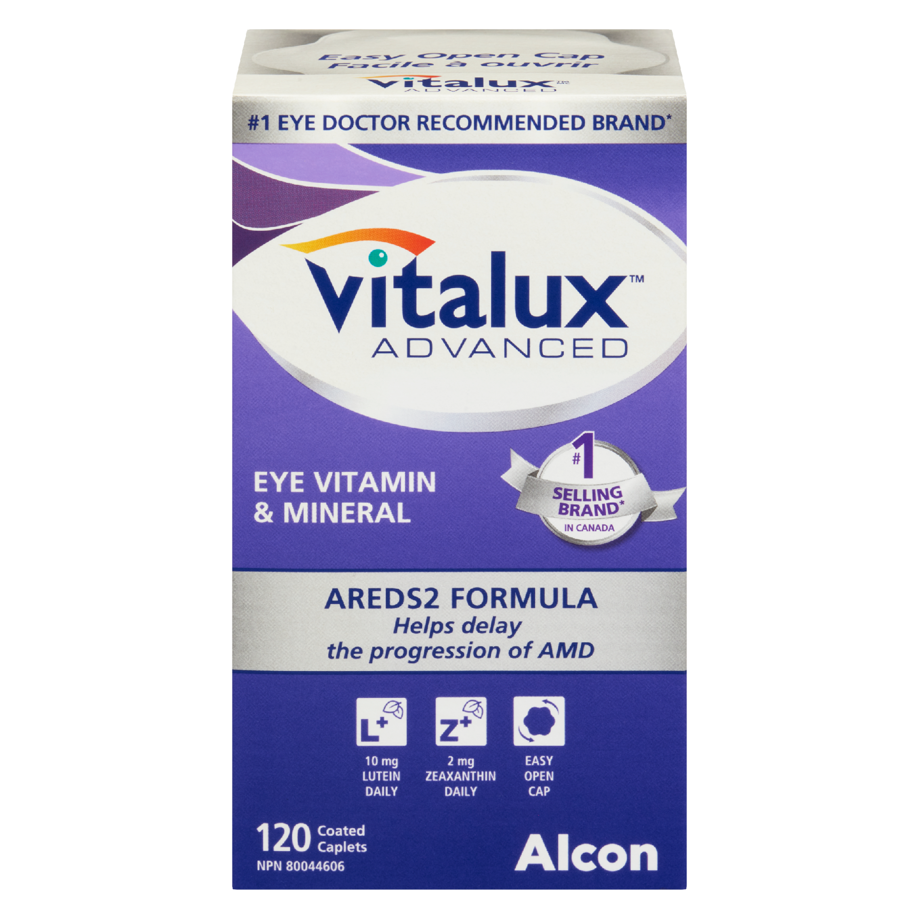 Vitalux Advanced Eye Vitamin & Mineral 120 Coated Caplets