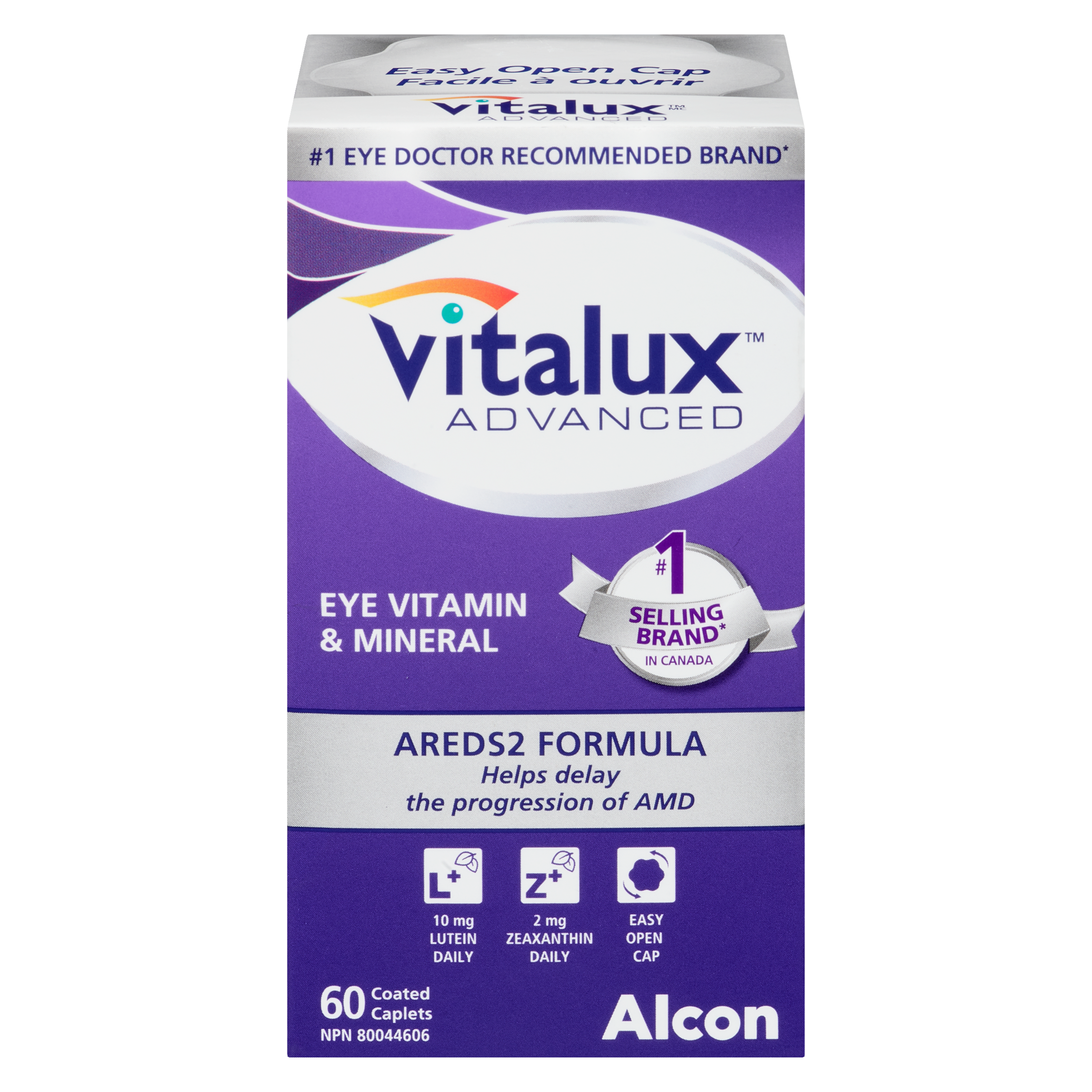 Vitalux Advanced Eye Vitamin & Mineral 60 Coated Caplets