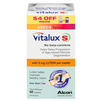 Vitalux-S AREDS Formula Time Release 50 Caplets