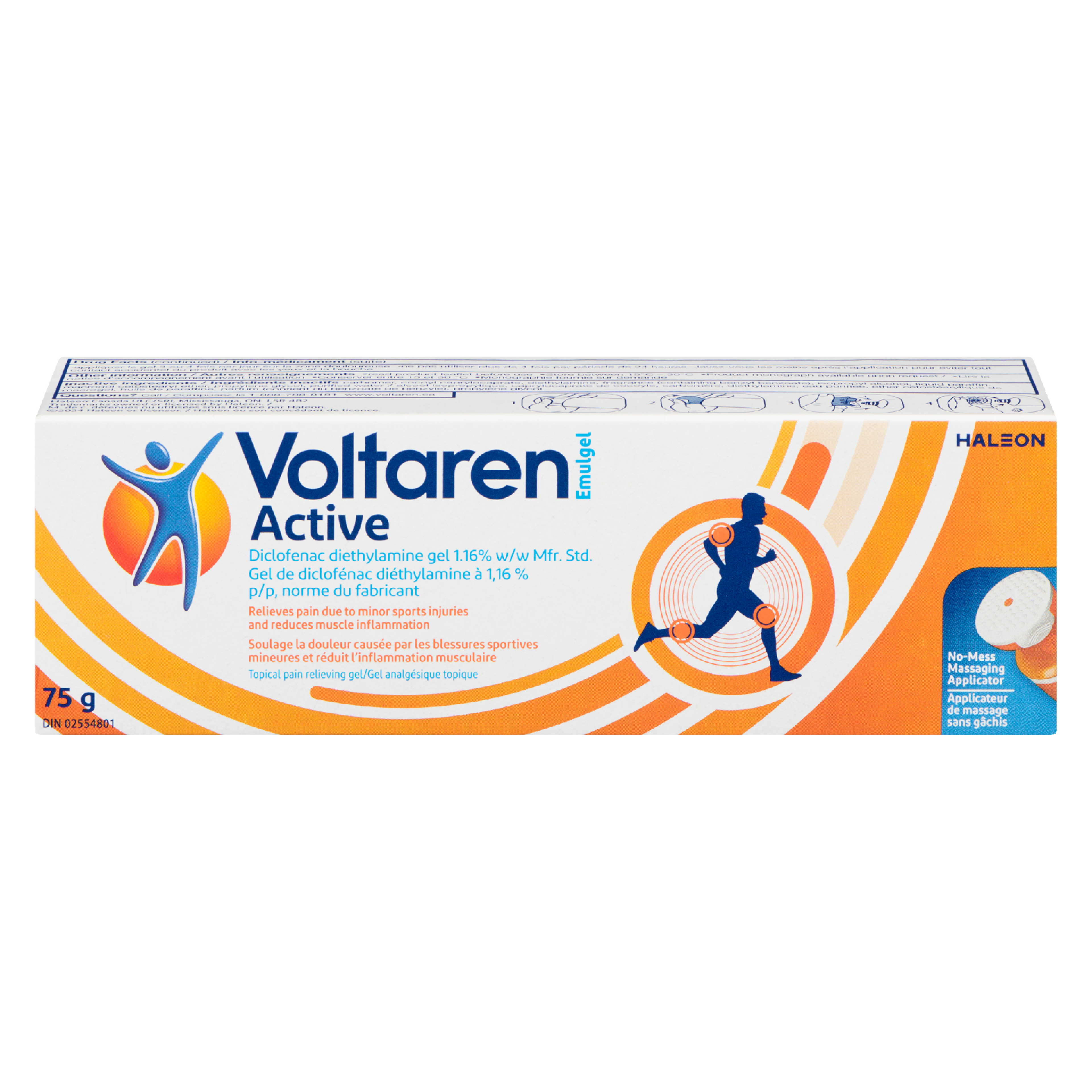 Voltaren Emulgel Topical Pain Relieving Gel Active 75 g