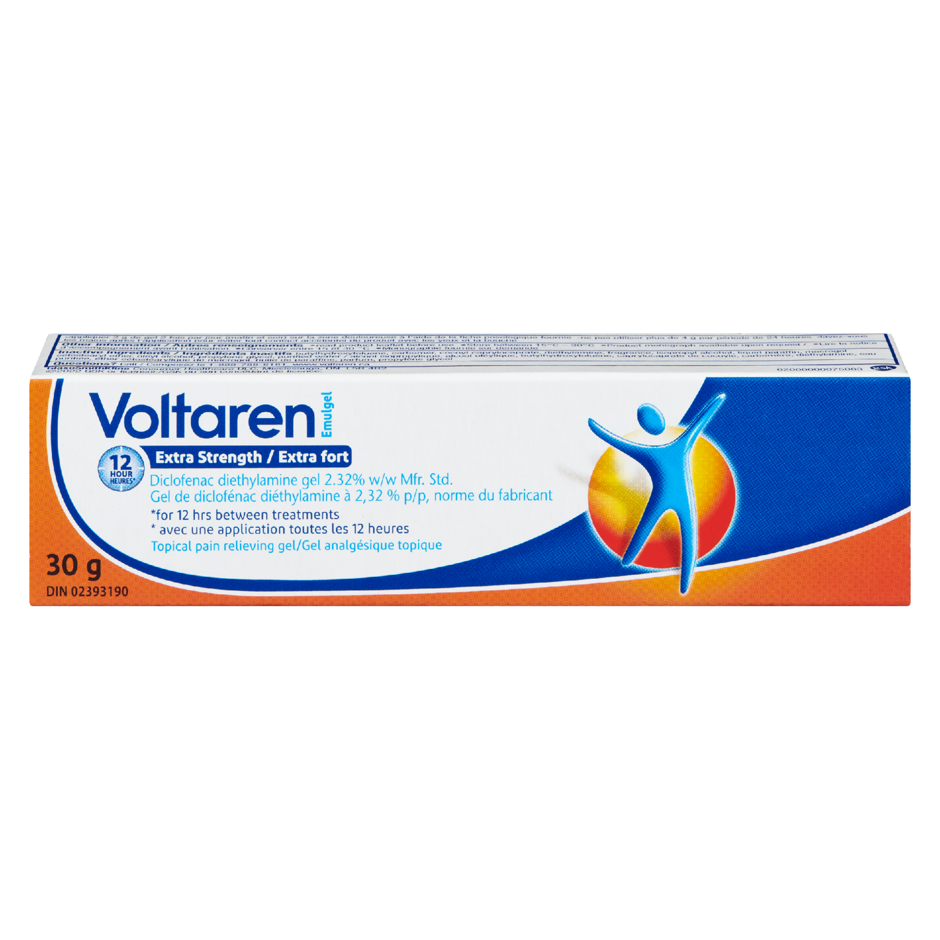 Voltaren Emulgel Topical Pain Relieving Gel Extra Strength 30 g