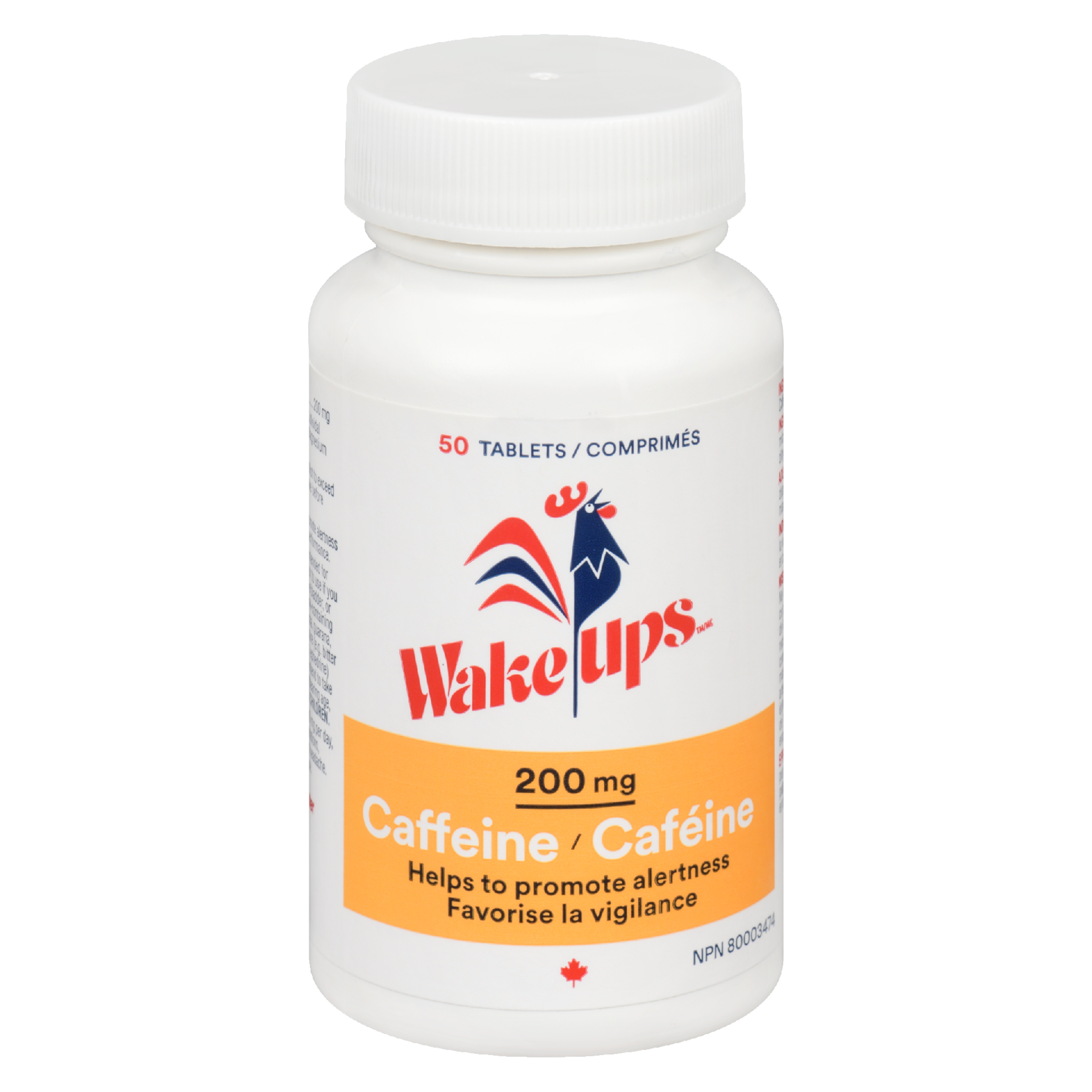Wake Ups Caffeine 200 mg 50 Tablets
