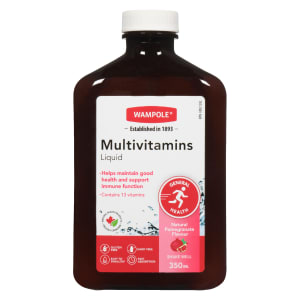Wampole Multivitamins Liquid Natural Pomegranate Flavour 350 ml