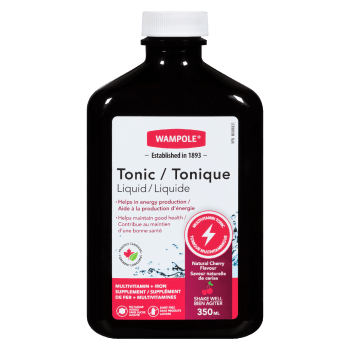 Wampole Tonic Liquid Natural Cherry Flavour 350 ml