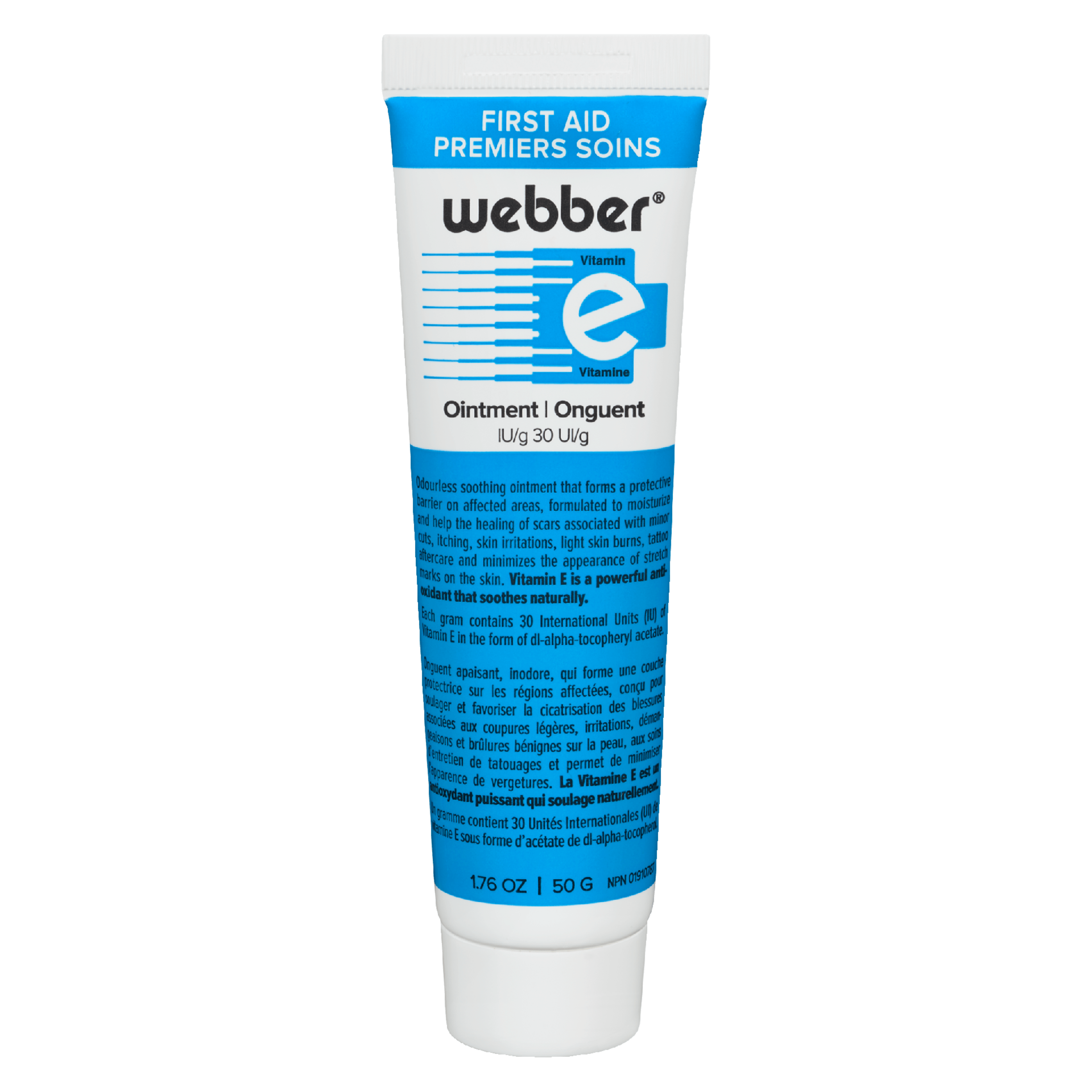 Webber First Aid Ointment Vitamin E 30 IU/g 50 g