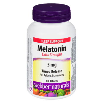 Webber Naturals Sleep Support Melatonin 5 mg 60 Tablets