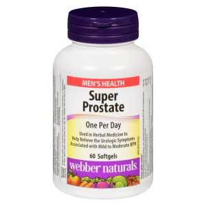 Webber Naturals Super Prostate 60 Softgels