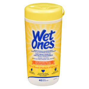 Wet Ones Hand Wipes Antibacterial Citrus Scent 40 Wipes
