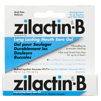 Zilactin Early Relief Cold Sore Benzyl Alcohol Gel 6 g