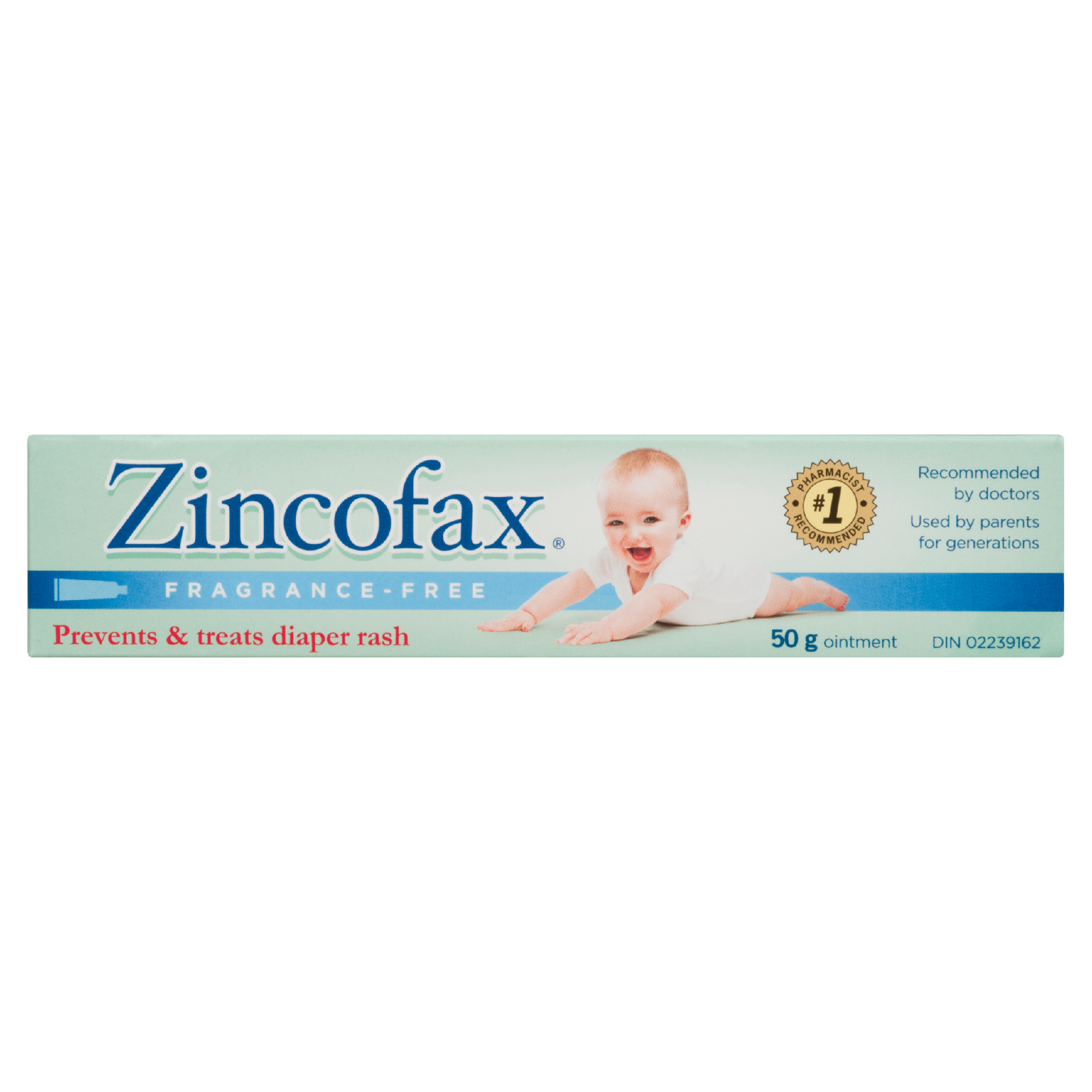 Zincofax Fragrance-Free Ointment 50 g