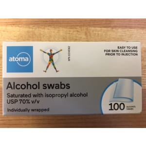 Atoma Alcohol Swabs 100’s